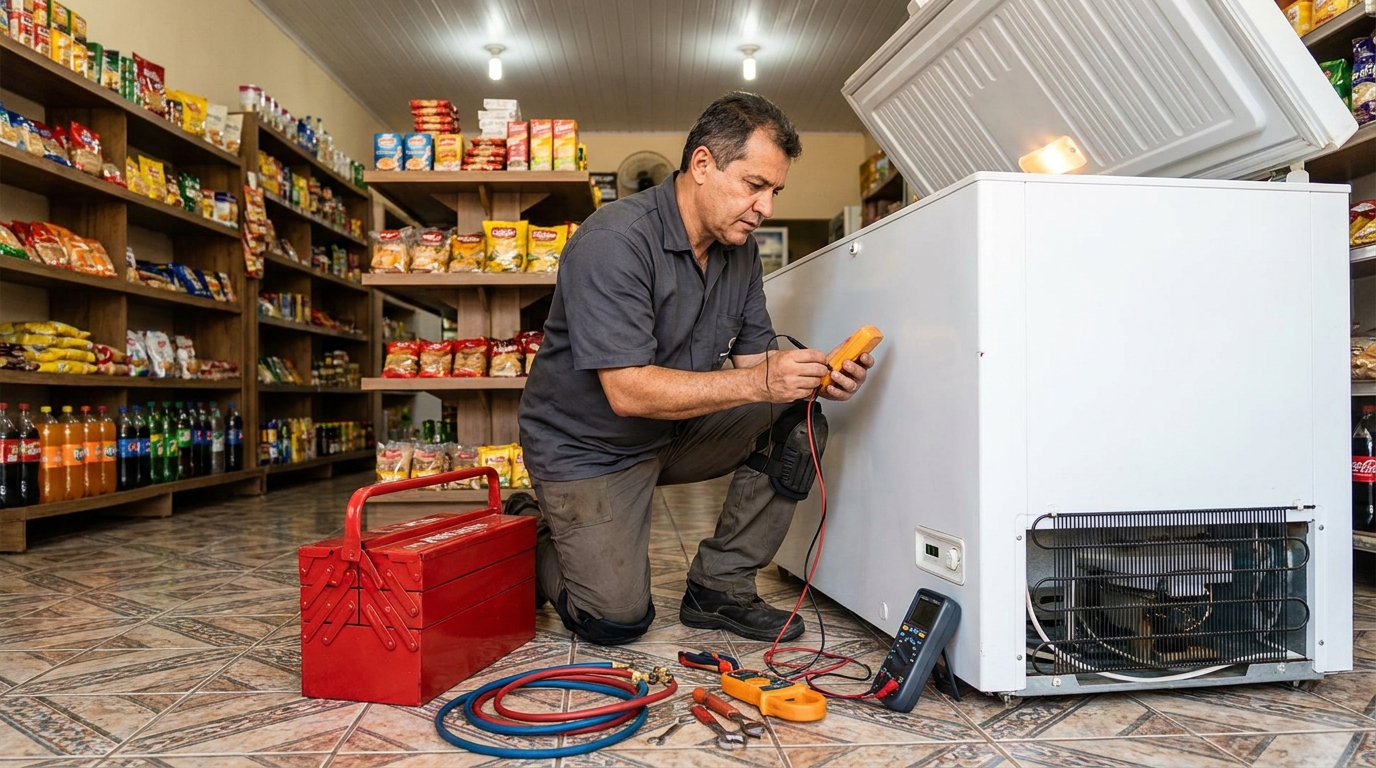 Ajuste de Temperatura do Freezer em Vitória‑ES